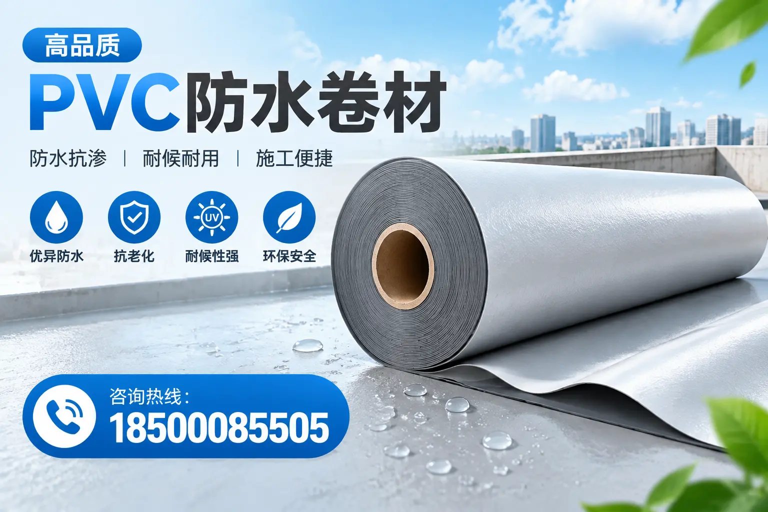 什么是pvc防水卷材?日照消费者需了解的基础知识